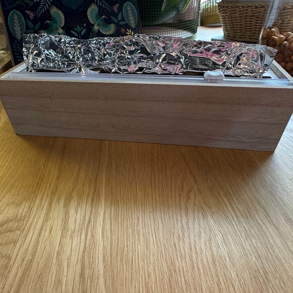 2 in 1 Wrap Organizer with Cutter - Bullseye's Playground™, Natural Wood - Picture 10 of 11